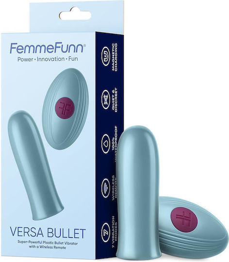 FemmeFunn Δονητής Bullet με Απομακρυσμένο Έλεγχο Γαλάζιος