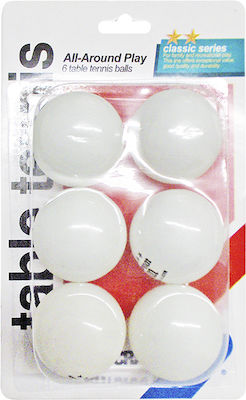 Toy Markt 91188 Μπαλάκια Ping Pong 6τμχ