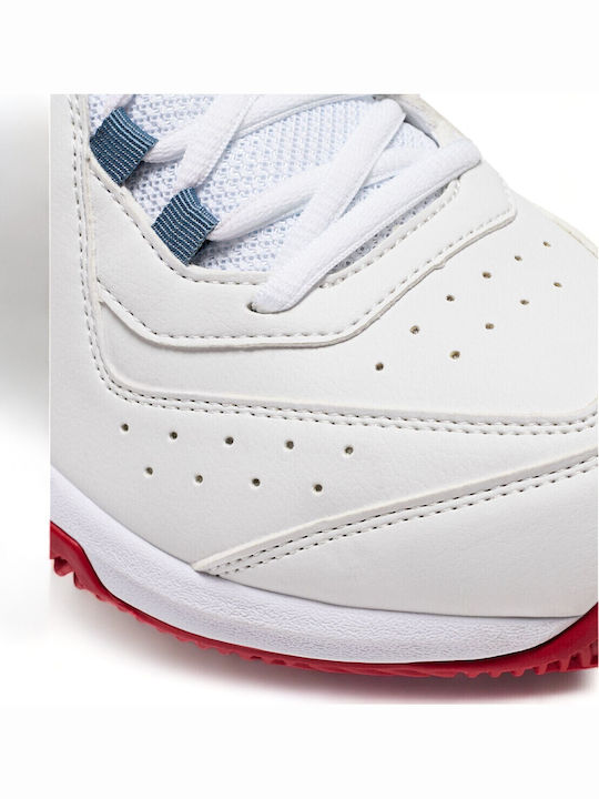 Diadora Men's Padel Shoes for Clay Courts White