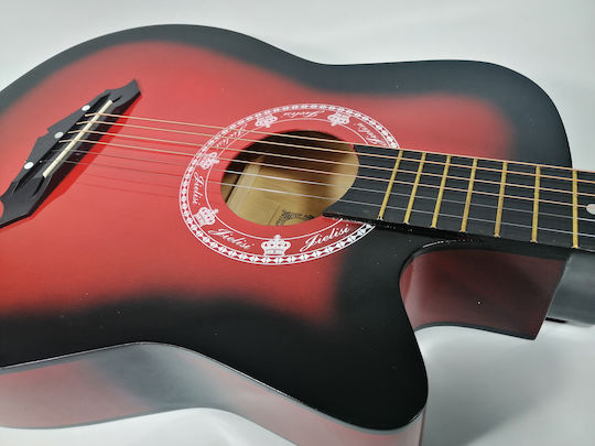 Kids Classical Guitar 4/4 Red