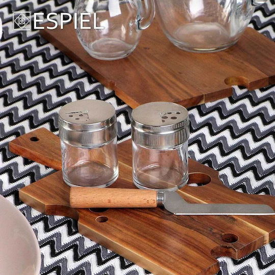 Espiel Αλατοπίπερο Basic 6,8x5,4cm Salt Shaker/Pepper Shaker Glass 1pcs