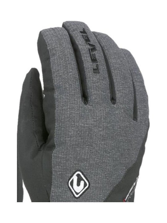 Level Men's Ski & Snowboard Gloves Gray