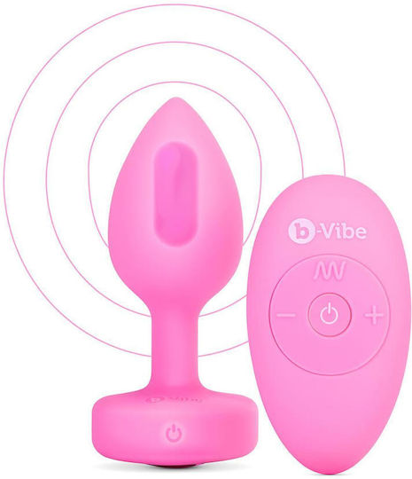 b-Vibe Dop Anal cu vibrație Mici Roz