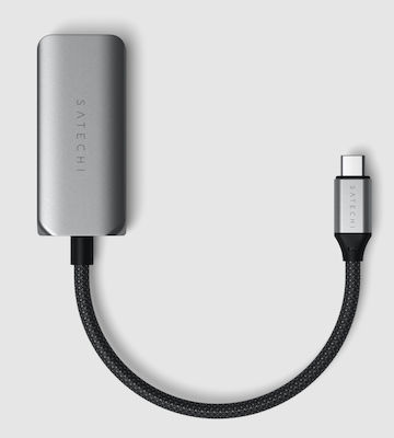 Satechi Konverter USB-C / HDMI männlich zu USB-C / HDMI weiblich Gray (ST-AC8KHM)