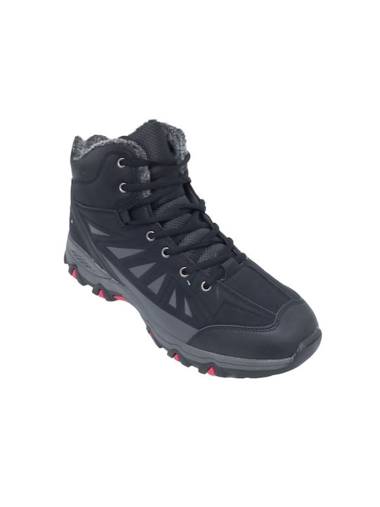 Xcess Men's Hiking Boots Waterproof Black