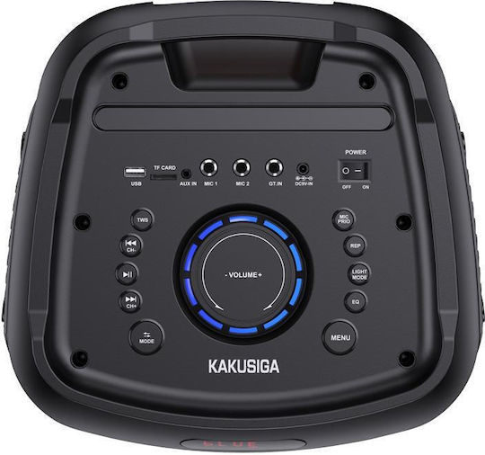Kakusiga Sistem De Karaoke Cu Microfon Wireless Și Efecte De Iluminare KSC-821 Negru
