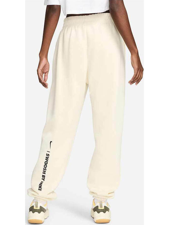 Nike Sportswear Sweatpants Fleece Beige