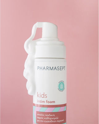 Pharmasept Παιδικό Σαπούνι για την Ευαίσθητη Περιοχή σε Μορφή Αφρού 200ml