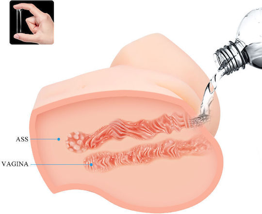 Crazy Bull Realistic Masturbator Vagina / Butt with Vibration