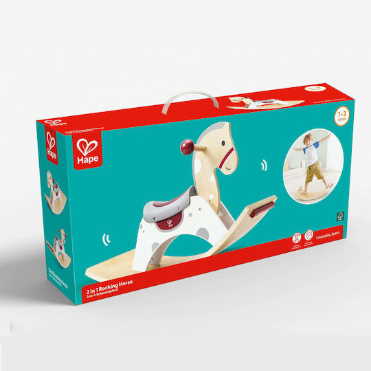 Hape Wooden Rocking Toy Horse for 12+ months