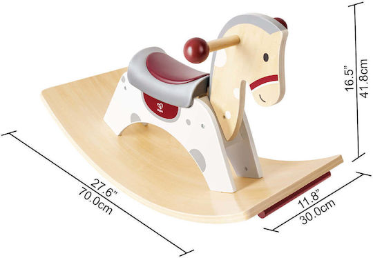 Hape Wooden Rocking Toy Horse for 12+ months