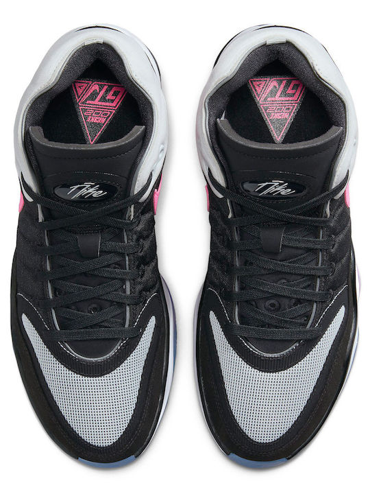G.T. Hustle 2 inalti Pantofi de baschet Alb / Negru