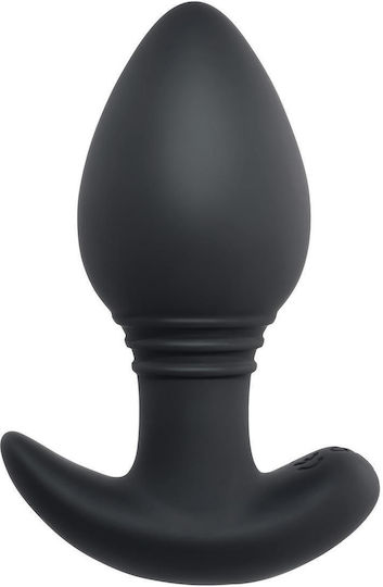Playboy Plug & Play Πρωκτικός Δονητής Μαύρος
