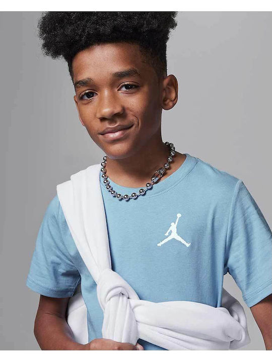 Kids' T-shirt Light Blue Jumpman Air