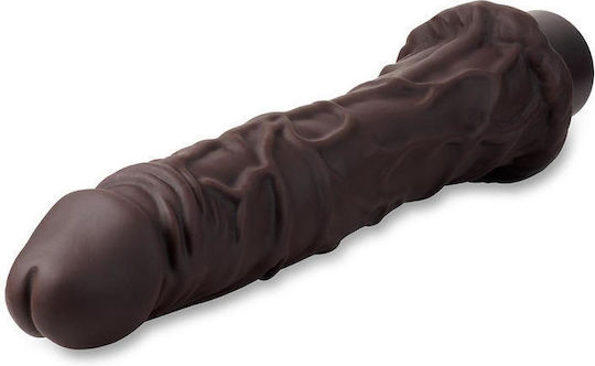 Blush Silicone Dr Realistic Vibrator 21.5cm Brown