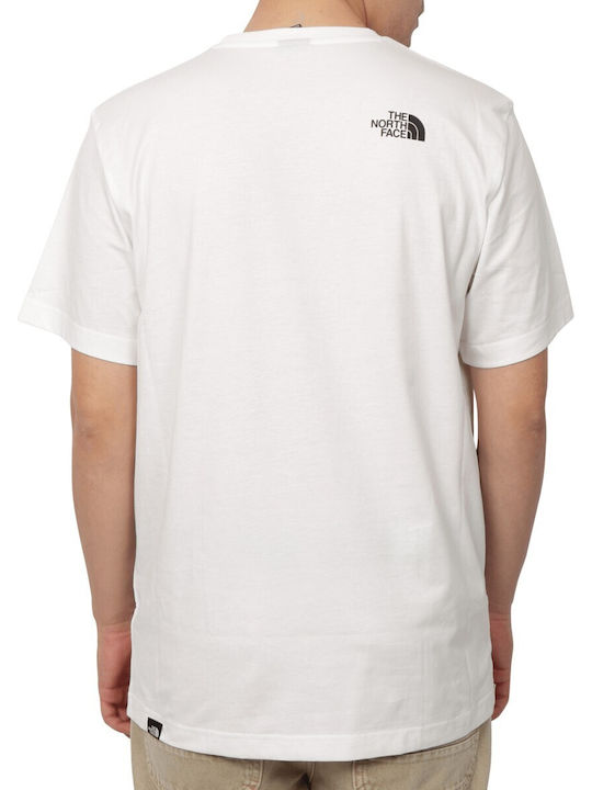 The North Face Men's Short Sleeve T-shirt White