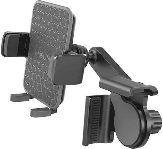 Celly Car Mobile Mount with Anti-Slip Surface Black