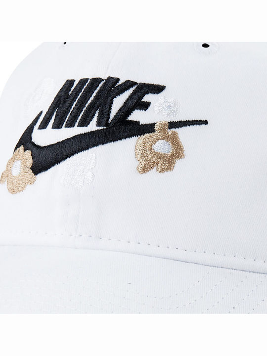 Nike Kids' Hat Jockey Fabric White