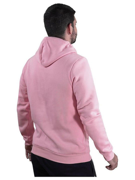 Target Herren Sweatshirt mit Kapuze und Taschen Rosa