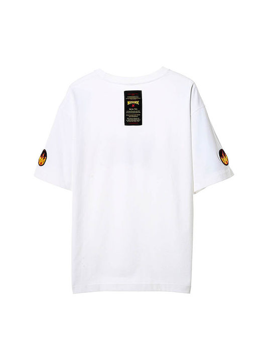 Mod Wave Movement Men's Short Sleeve T-shirt White