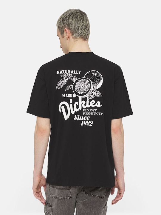 Dickies T-shirt Bărbătesc cu Mânecă Scurtă BLACK