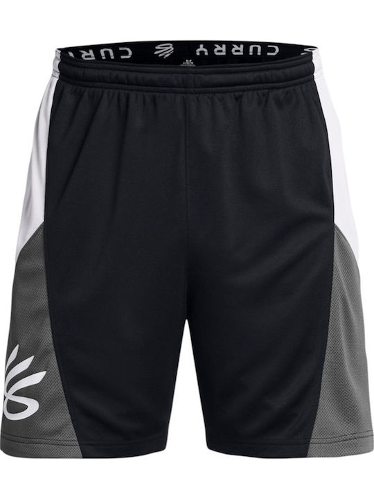 Curry Splash Short Sportliche Herrenshorts Schwarz