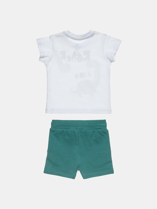 Alouette Kids Set with Shorts Summer 2pcs White