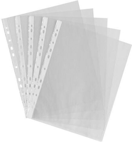 Exas Paper Plastikeinlage für Dokumente A4 mit Verstärkung