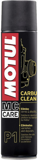 Motul P1 Σπρέι Καθαρισμού Καρμπυρατέρ 400ml