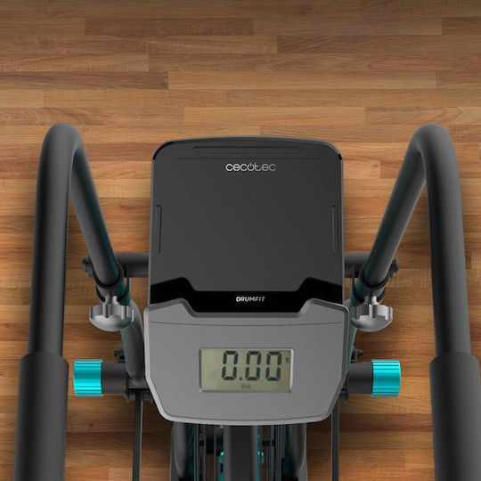 Cecotec DrumFit CrossFit 2000 Eolo Ποδήλατο Spinning με Αντίσταση Αέρα και Ροδάκια