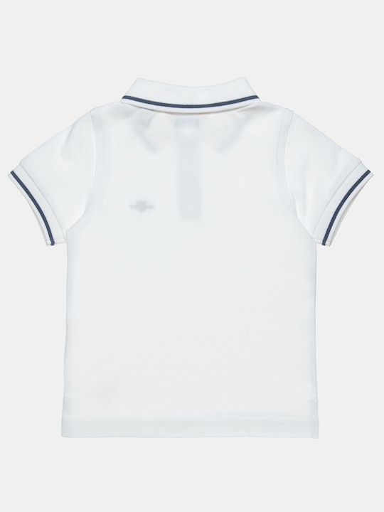 Alouette Kids Polo Short Sleeve White