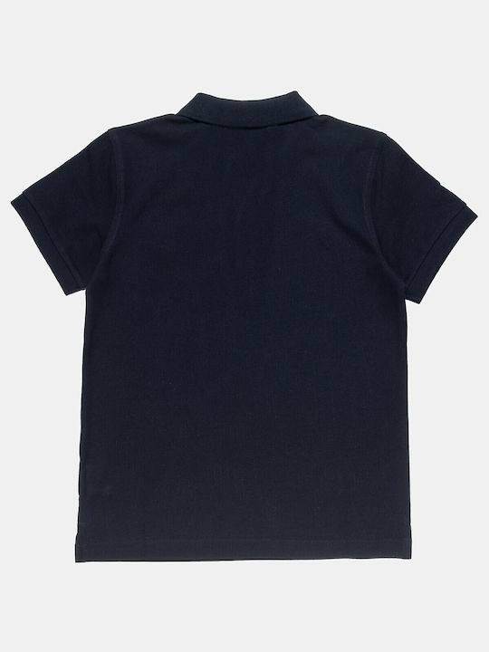 Alouette Kids Polo Short Sleeve Navy Blue