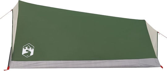 vidaXL Summer Camping Tent Green for 2 People 200x120x88cm