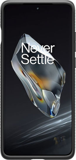 Spigen Liquid Air Back Cover Σιλικόνης Μαύρο (OnePlus 12)
