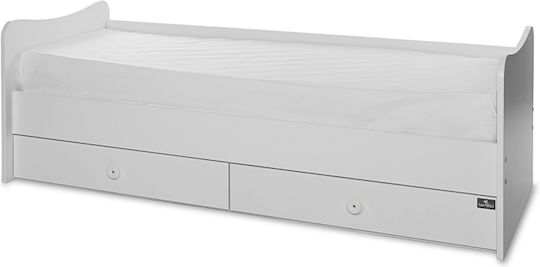 Lorelli Трансформираща Люлка Maxi Plus Бяла С Чекмедже