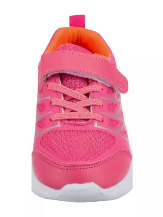 Meridian Kids Sneakers with Scratch Fuchsia