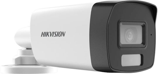 Hikvision Cameră de Supraveghere 5MP Full HD+ Rezistentă la apă cu Comunicare Bidirecțională și cu Lanternă 2.8mm