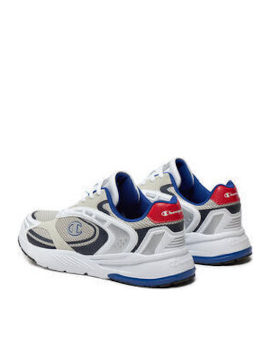 Champ Herren Sneakers Grey / Wht / Rbl / Red