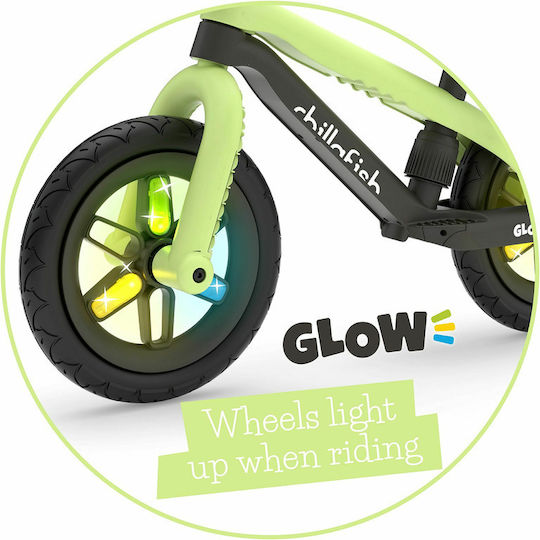 Chillafish Παιδικό Ποδήλατο Ισορροπίας BMXie Glow Πράσινο