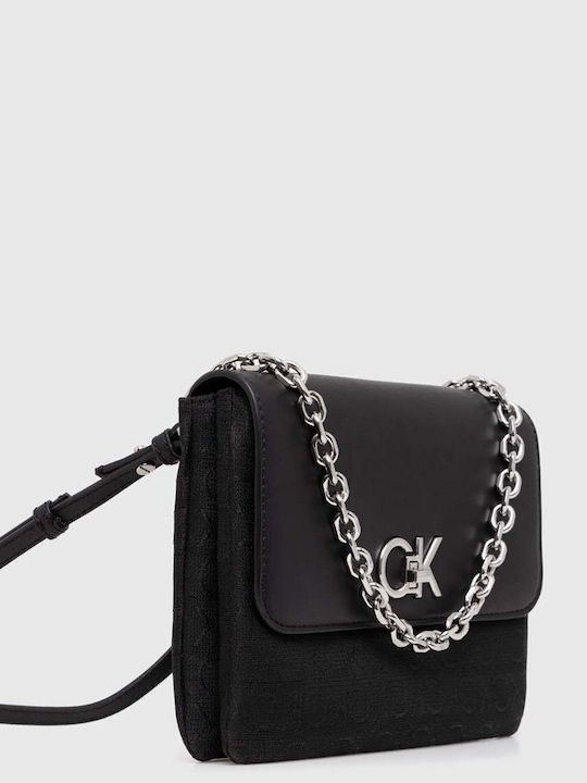 Calvin Klein Re-lock Women's Bag Handheld Black