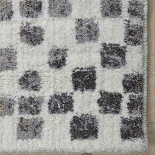 Saray Home Shaggy Furry Brown