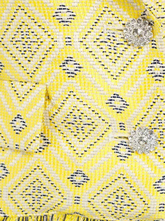 Liu Jo Short Women's Blazer Yellow
