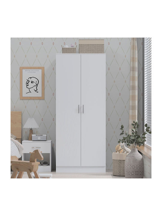 Double Door Wardrobe Wilson 2d 60x45x180cm