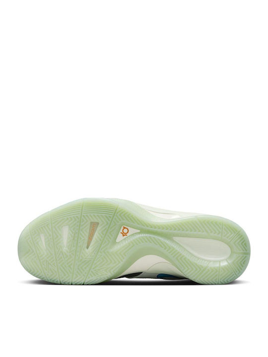 Zoom KD 3 Ниски Баскетболни обувки Light Silver / Blue Jay / Steam / Mineral Spruce / Metallic Copper
