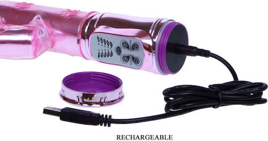 Baile Vibrator Iepurele 29cm Roz