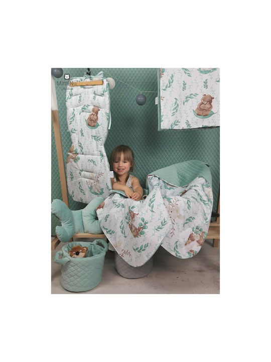 MimiNu Pernă decorativă pentru cărucior Bej 30x40cm 1buc