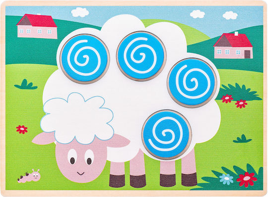 Woodyland Jucărie de Sortare a Formelor Shape Sorter din Lemn