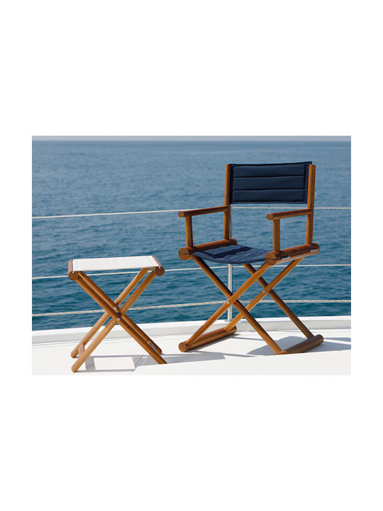 Marine Business Πανί Καρέκλας Σκηνοθέτη Μπλε Navy Blue 63x42εκ.