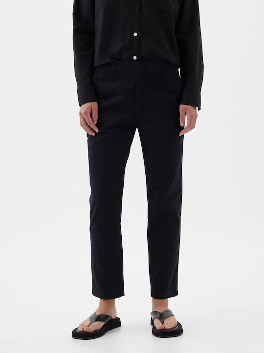 Women's Fabric Trousers Black