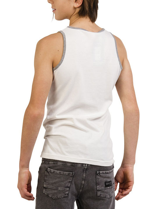 Kids' Shirt Sleeveless White